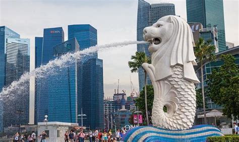 飛陽穴 新加坡 噴水獅